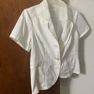 Sonoma Elegant Cream Blazer